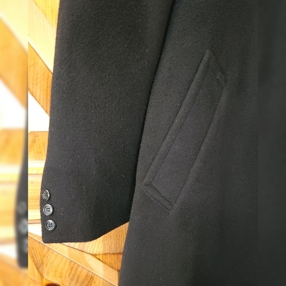 Silver Cloud Cashmere Coat Sz 42R - Picture 4 of 9